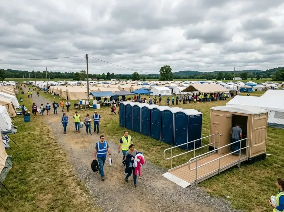 disaster-relief-camp-restrooms-010 — frequently asked questions, Dumpster & Portable Bathrooms Rental in Lake Heritage, PA
